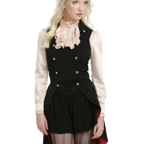 Hot Topic Jackets & Blazers - Hot Topic Alice Mad Hatter Military Vest